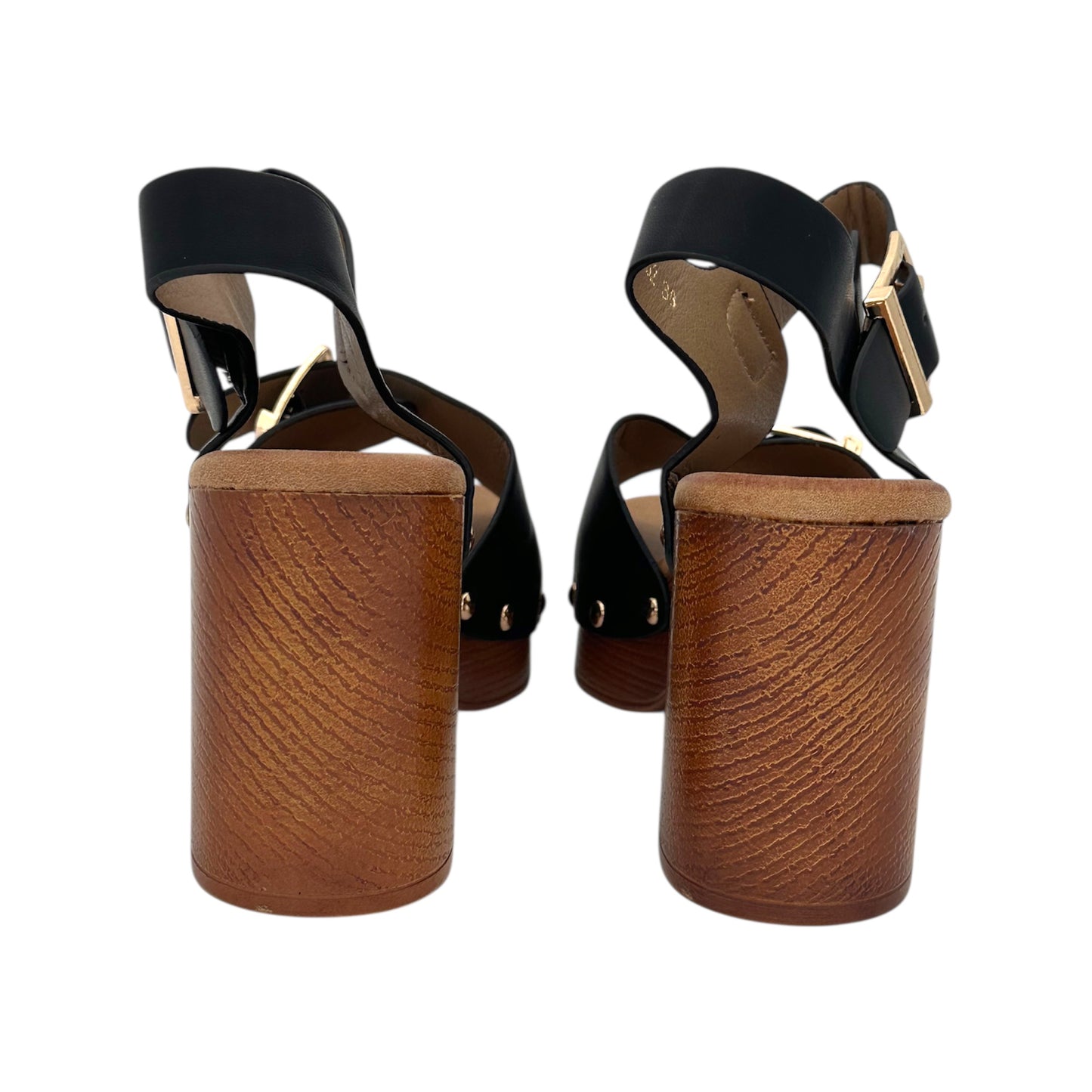 ALTA MODA Women's Platform Sandals Black