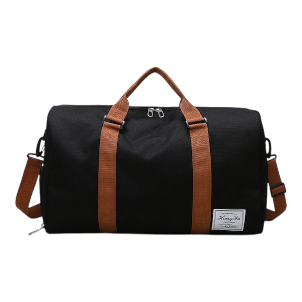 Ormi Duffel Σακ Βουαγιάζ 33lt Υφασμάτινο Μ48xΠ26xΥ28εκ. 339BK Μαύρο - Angel shopping