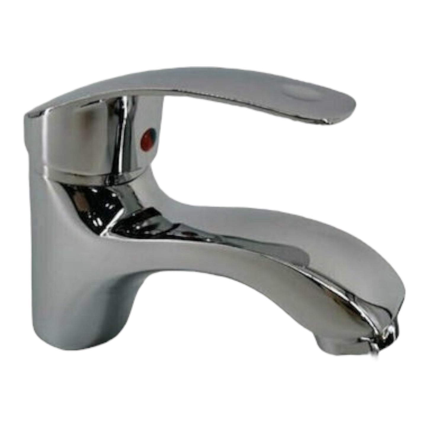 Poly-70 Basin Mixer Tap Silver