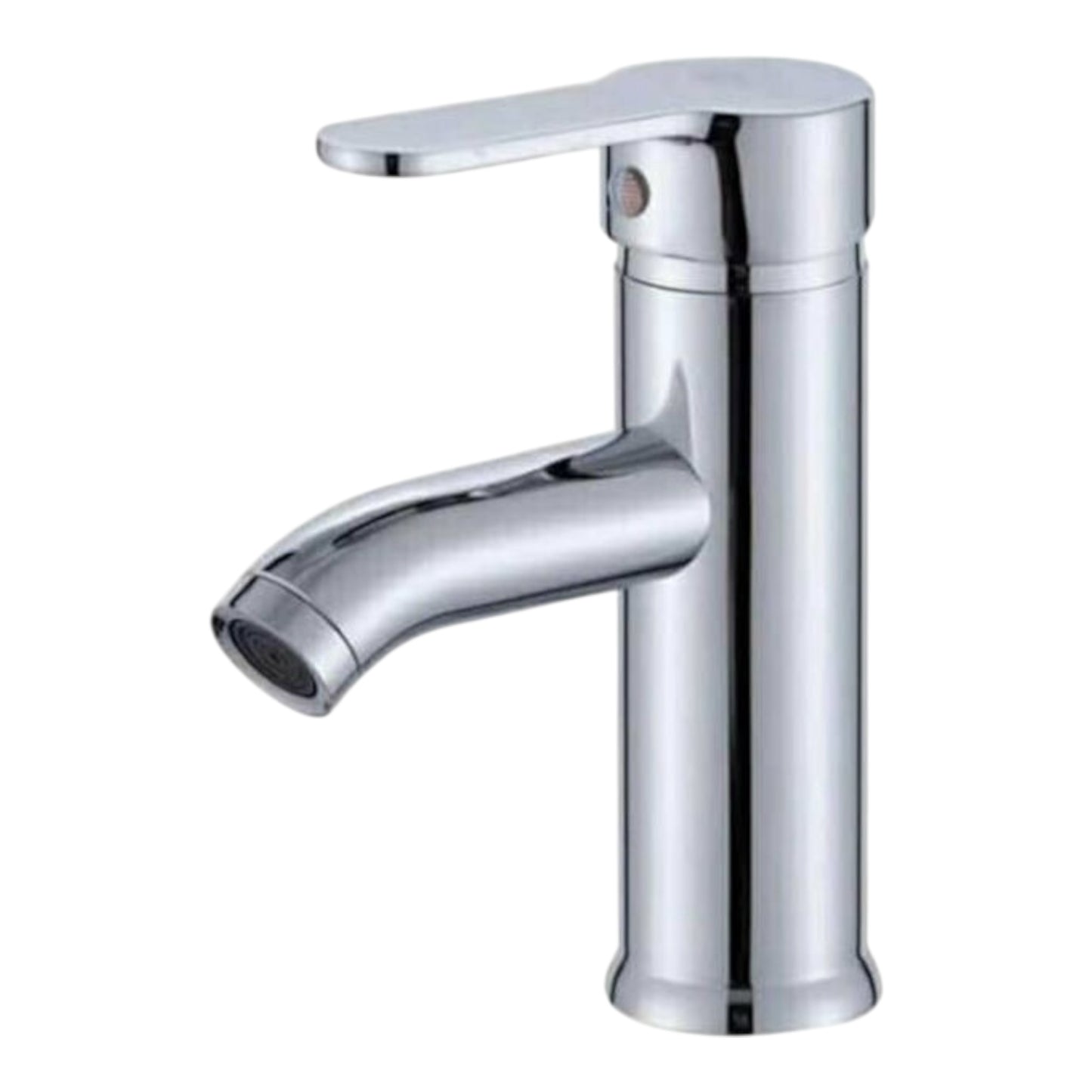 Poly-164-5 Basin Mixer Tap Silver