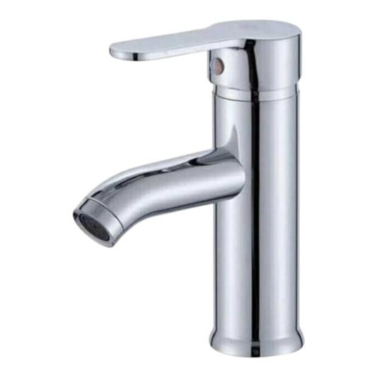 Poly-164-5 Basin Mixer Tap Silver