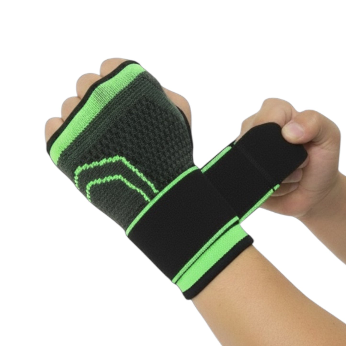 Angel Shopping Dynamic Protections Wrist Compression Bandage 1pc Green