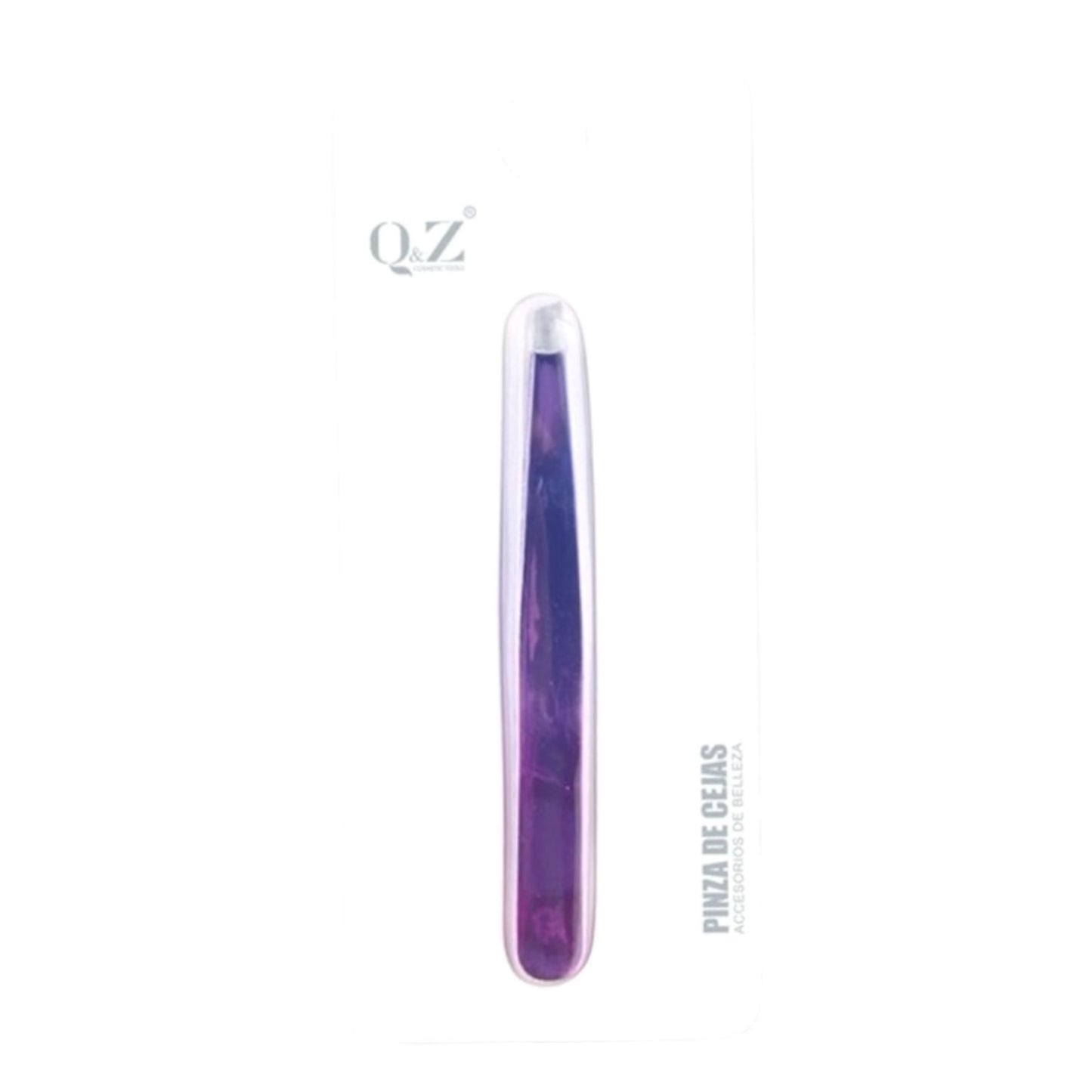 Metallic Eyebrow Tweezers 1pc Multicolor