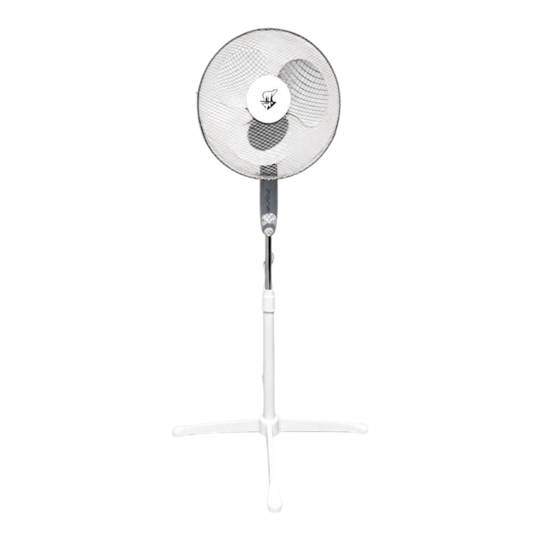 ΑΝΕΜΙΣΤΗΡΑΣ ΟΡΘΟΣΤΑΤΟΥ 16″ 45W 3 Ταχύτητες & Ρυθμιζόμενο Ύψος ΛΕΥΚΟΣ - Angel shopping