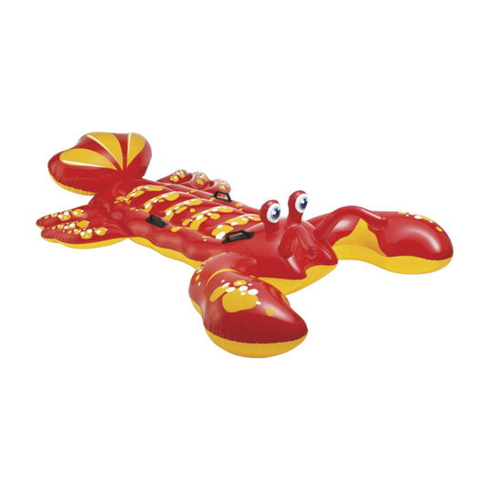 Intex Lobster Παιδικό Φουσκωτό Ride On Θαλάσσης 4552-80 με Χειρολαβές 213x137cm Κόκκινο