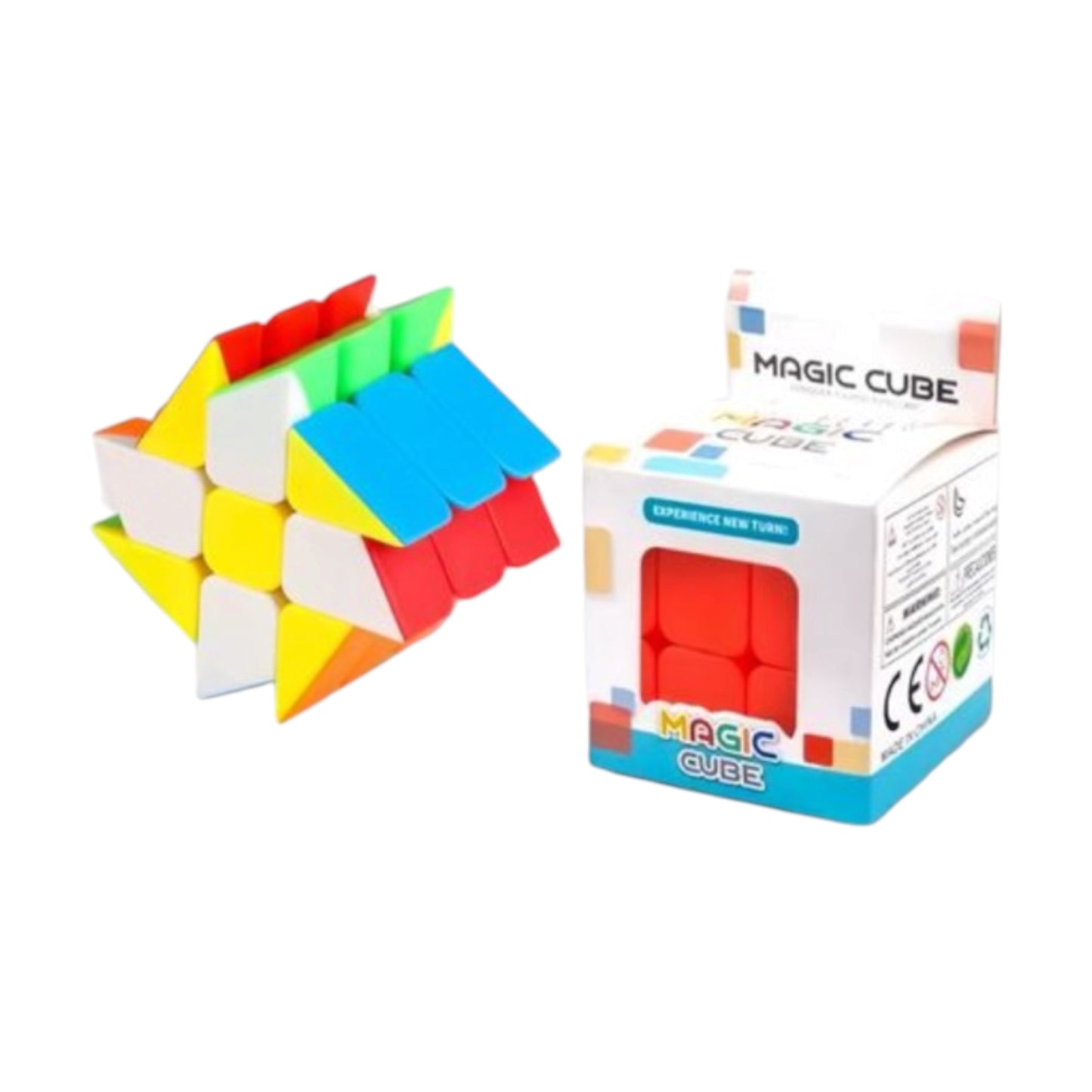Magic Κύβος Ταχύτητας Windmill 3x3 Speed Cube 6*6cm