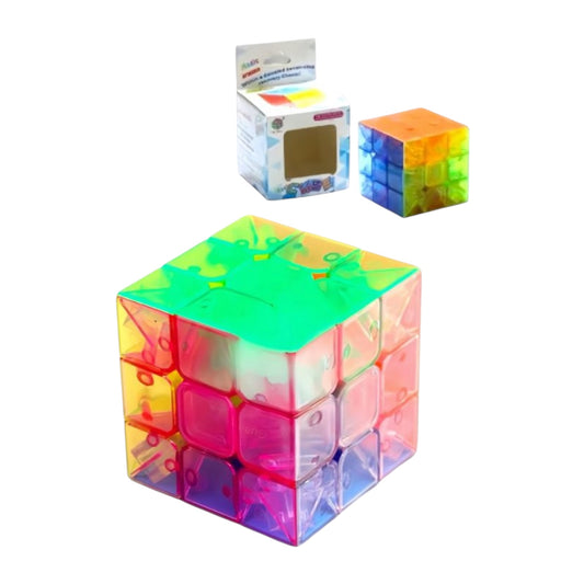 Κύβος Ταχύτητας Twisty 3x3 Speed Cube 5.5*5.5cm Διάφανη