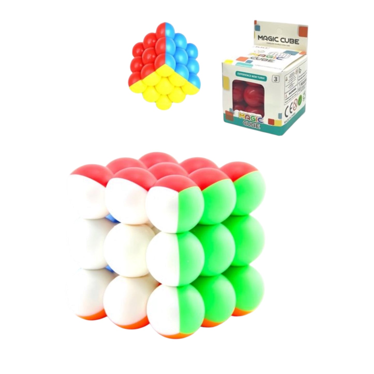 Κύβος Ταχύτητας Ball 3x3 Speed Cube 5.7*5.7cm