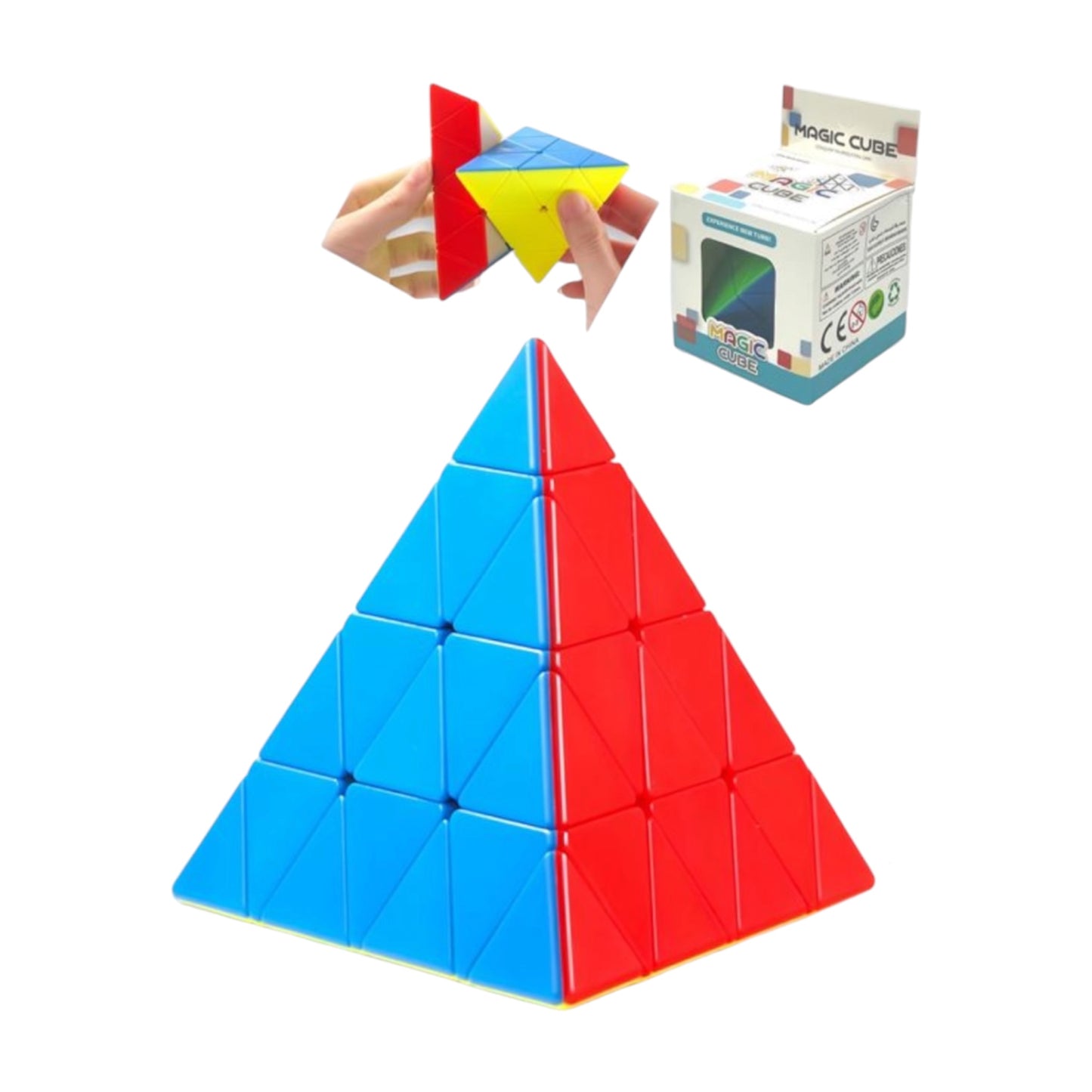 Κύβος Ταχύτητας Pyramid 4x4 Speed Cube 9.5*9.5cm