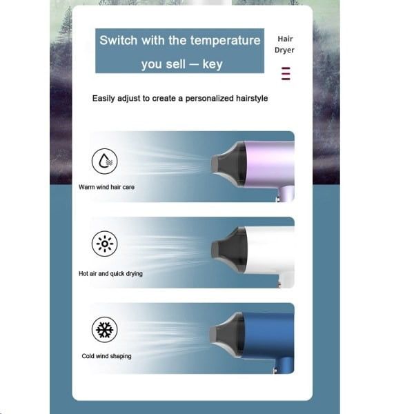 QIAOYANG Πιστολάκι Μαλλιών QA-T572 - Hair dryer