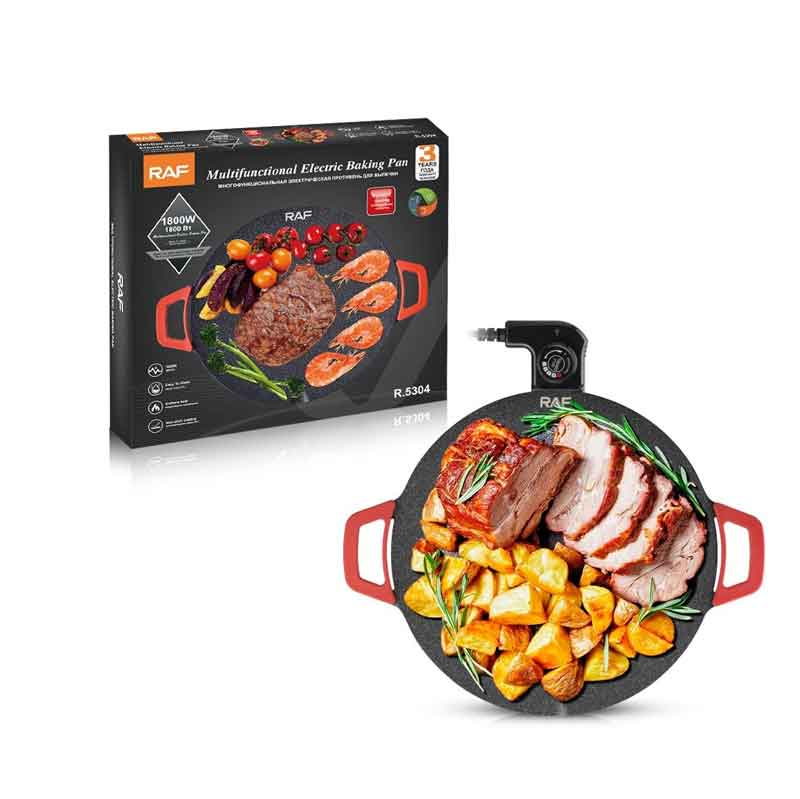 Raf R.5304 Επιτραπέζια Ηλεκτρική Ψησταριά 1800W - Electric Barbecue Machine