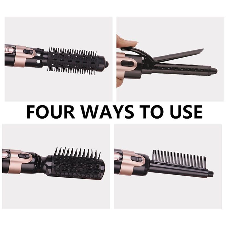 QIAOYANG Ηλεκτρική Βούρτσα Ζεστού Αέρα 4 σε 1 - Professional Hot Air Brush QA-T578