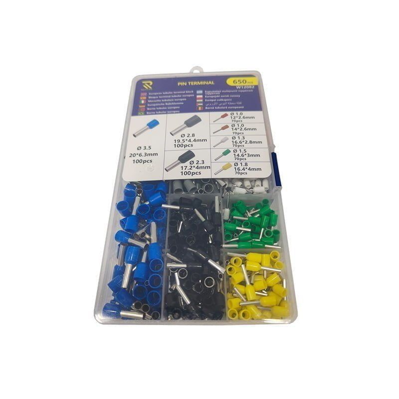 Rchang Ακροδέκτης 650τεμ. W12082 - Pin terminal - Angel shopping