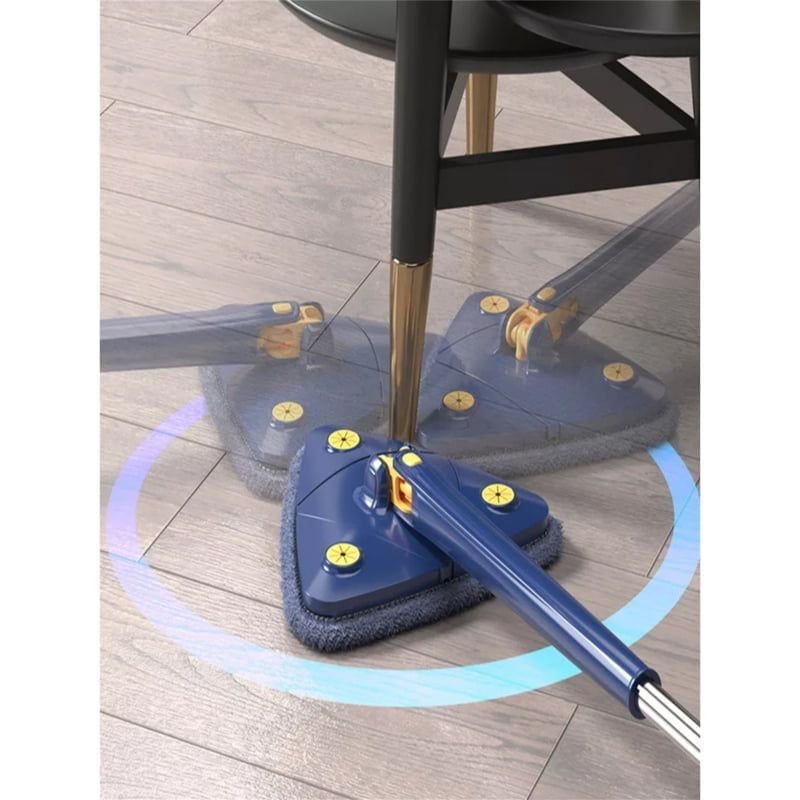 Περιστρεφόμενη τρίγωνη σφουγγαρίστρα 1.3m - Triangle mop
