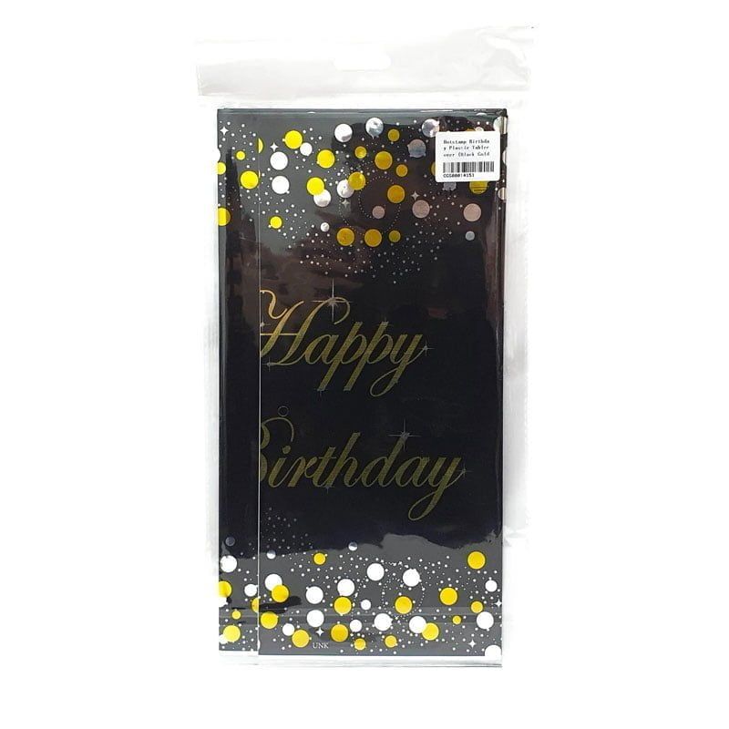 Αδιάβροχο Τραπεζομάντηλο Glitter Foil Party 137x183cm - Plastic tablecover