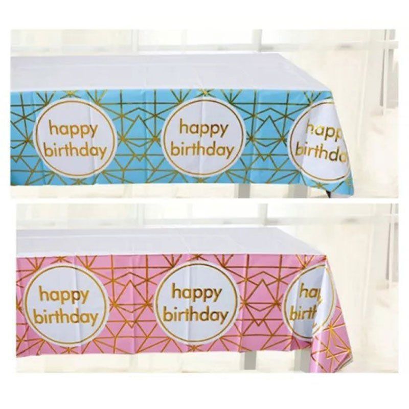 Αδιάβροχο Τραπεζομάντηλο Glitter Foil Party 137x183cm - Plastic tablecover