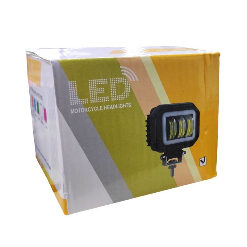 Προβολάκι Μηχανής Led 1τμχ 12-80V λεύκο φως - Motorcycle headlight