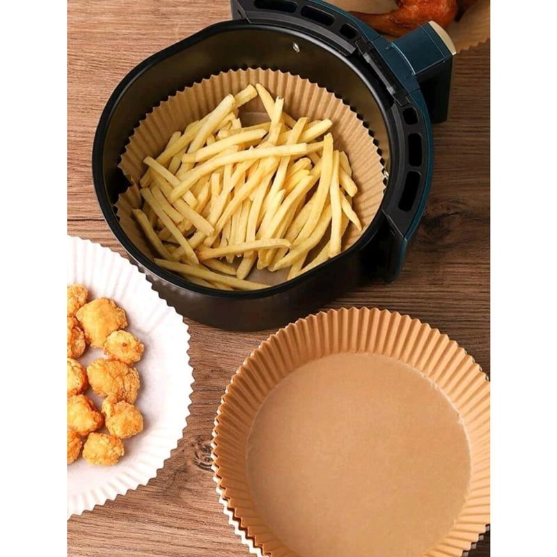 Bellhowell Αντικολλητικό Χαρτί για Air Fryer 50τμχ - Air fryer pad paper