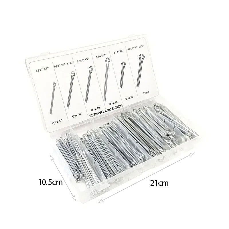 Καρφίτσες Πολλαπλών Χρήσεων 144τμχ - Cotter Pin Assortment