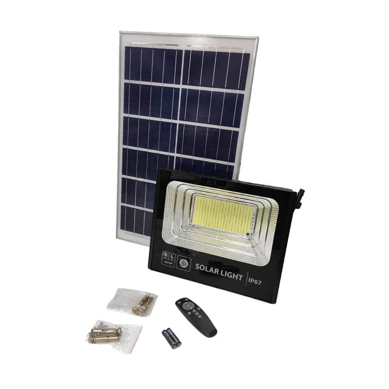 LYLU Ηλιακός προβολέας με τηλεχειριστήριο LED 400W LY67200 - Solar light