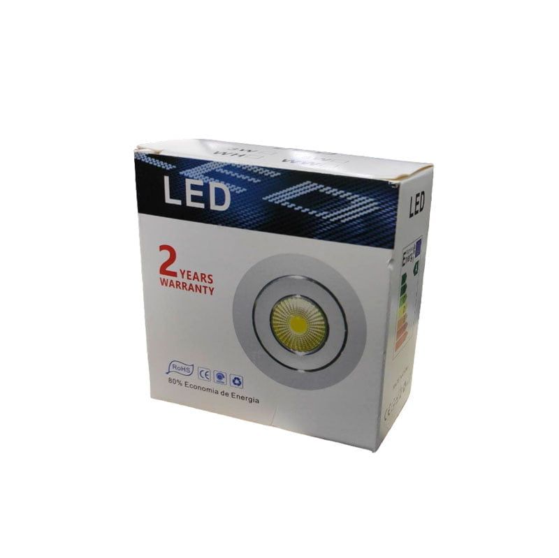 LED λάμπα σποτάκι 5W WH 7.2cm - LED lamp