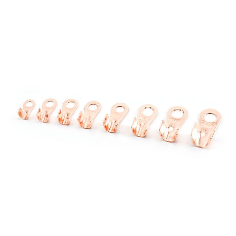RChang Ακροδέκτες Οπής Χάλκινο 80τμχ W12101 - Copper terminal 80pcs