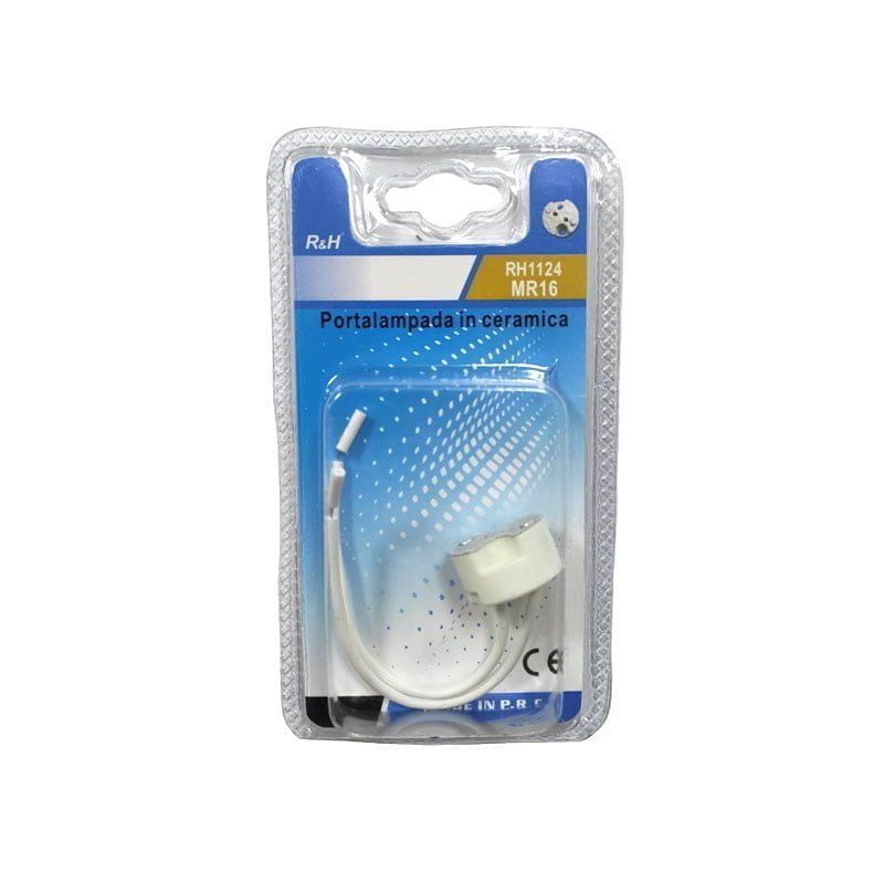 R&H ντουί RH1124 MR16 - Ceramic lamp holder - Angel shopping