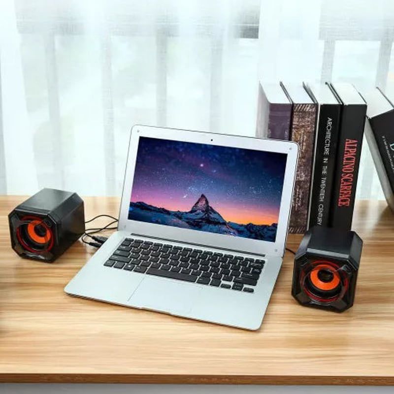 Andowl Ηχεία 2.0 Multimedia Mini Speaker Q88 - Mobile Desktop Speakers