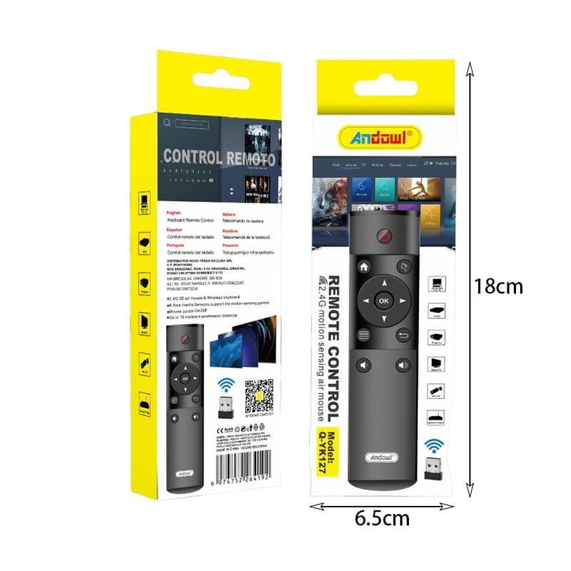 Andowl universal τηλεχειριστήριο τηλεόρασης Q-YK127 - Remote control