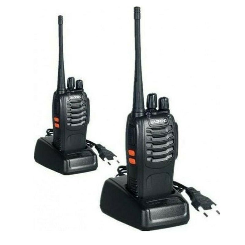 Baofeng BF-888S Ασύρματος Πομποδέκτης UHF/VHF 5W χωρίς Οθόνη Σετ 2τμχ – Walkie Talkie