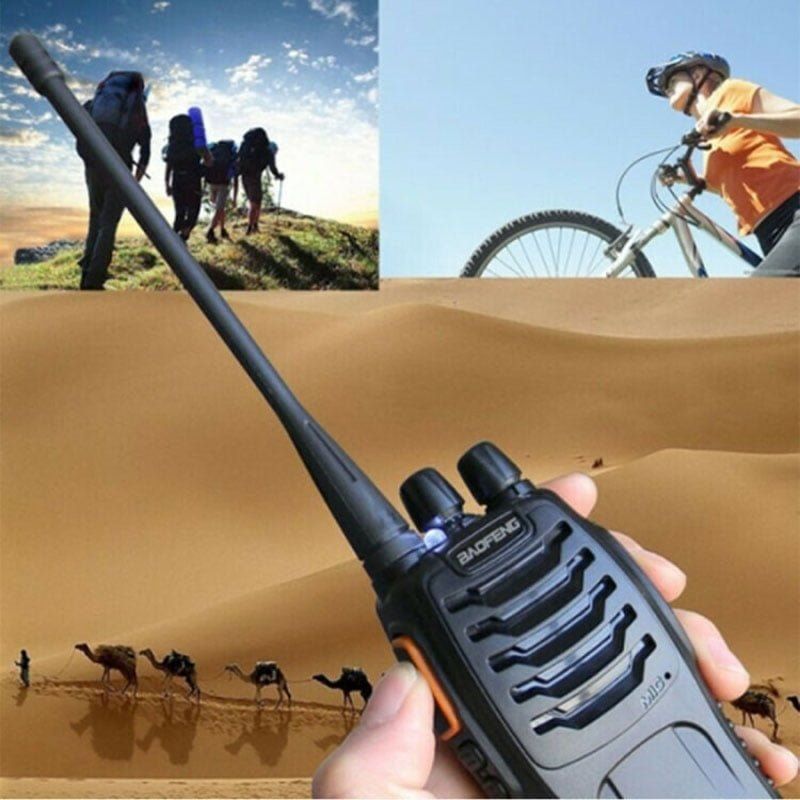 Baofeng BF-888S Ασύρματος Πομποδέκτης UHF/VHF 5W χωρίς Οθόνη Σετ 2τμχ – Walkie Talkie