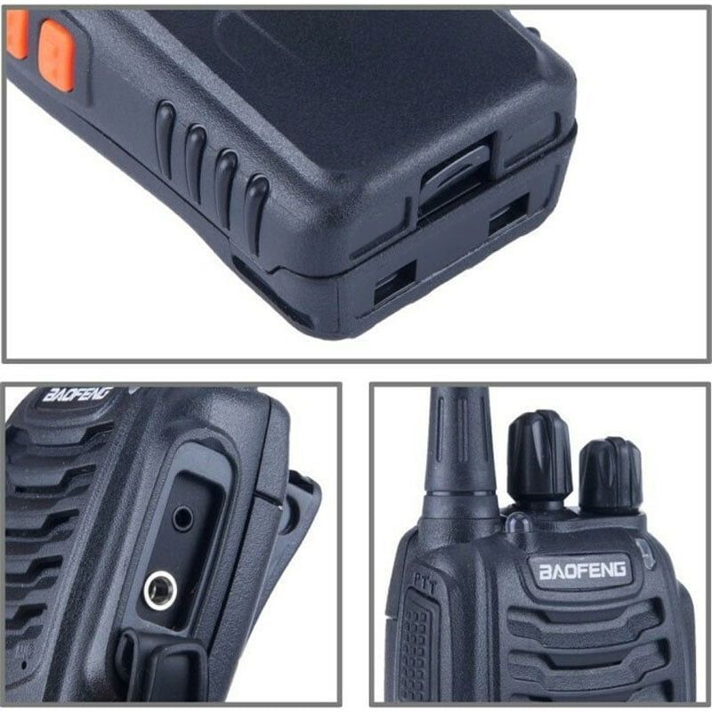 Baofeng BF-888S Ασύρματος Πομποδέκτης UHF/VHF 5W χωρίς Οθόνη Σετ 2τμχ – Walkie Talkie