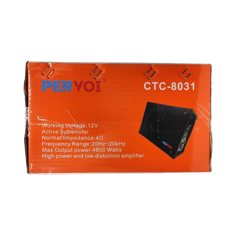 Pervoi Subwoofer Αυτοκινήτου 12V CTC-8031 - Active subwoofer