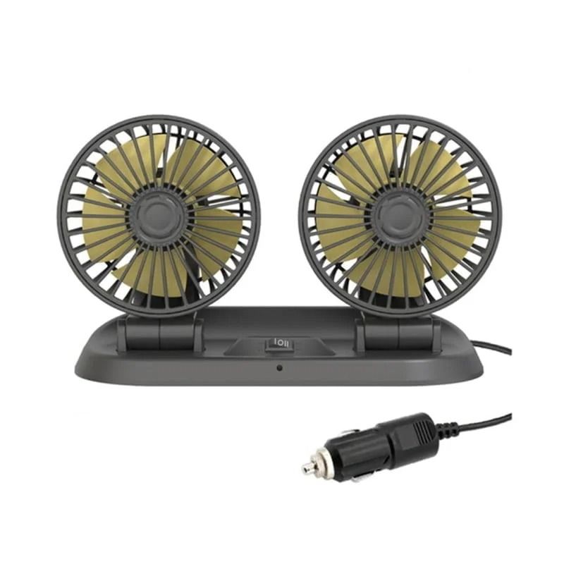 Pervoi Ανεμιστήρας Αυτοκινήτου 12v CTC-650 - Car Dual Head Fan