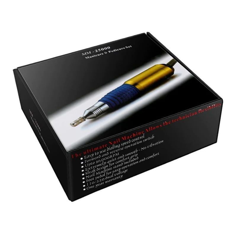 MM-25000 Τροχός Νυχιών Ρεύματος 30000rpm με Πεντάλ με Συμβατικό Μετασχηματιστή - Nail drill