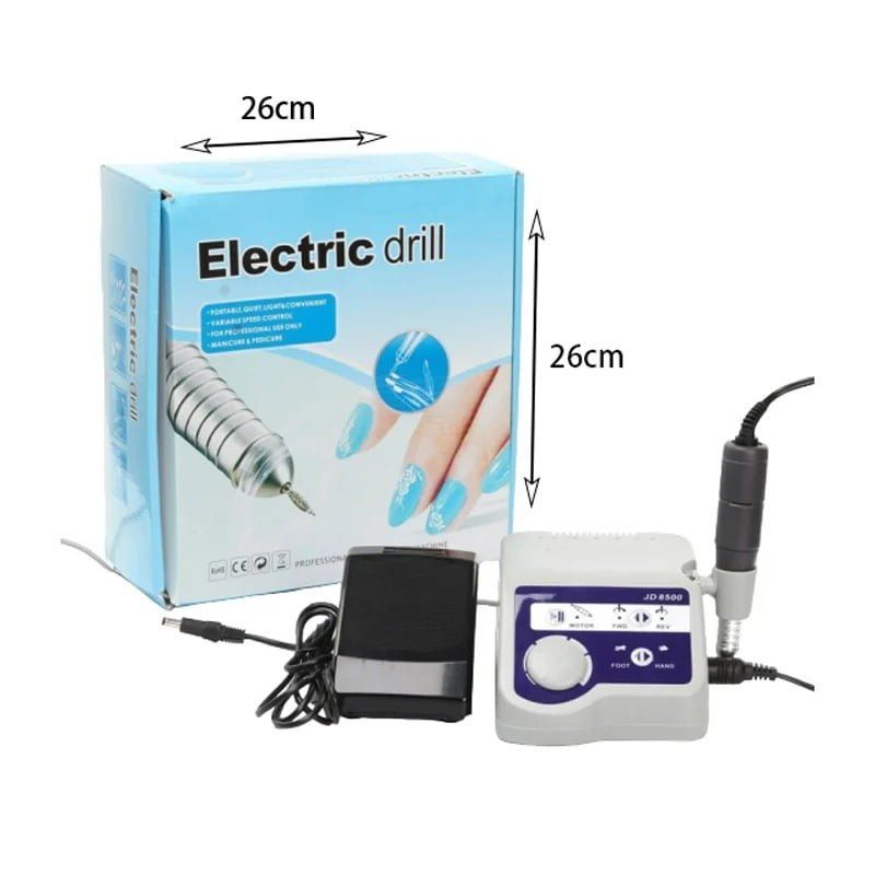 JSDA JD8500 Τροχός Νυχιών Ρεύματος 35000rpm με Πεντάλ 65W - Nail drill