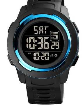 Ψηφιακό ρολόι χειρός - Skmei - 1731 - Blue/Black