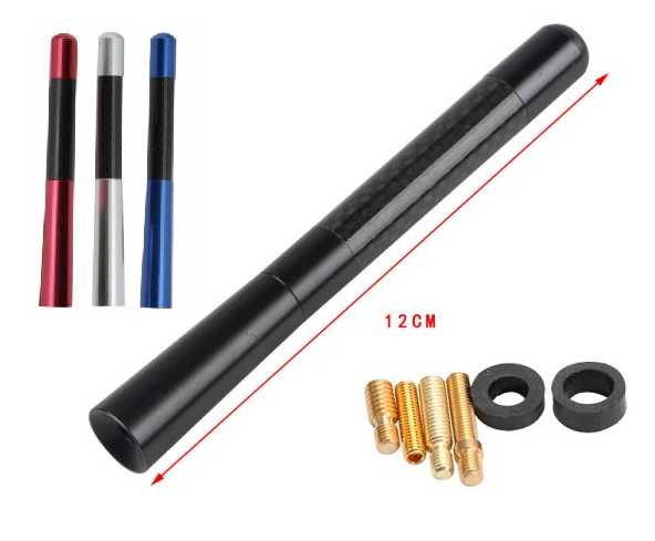 Κεραία οροφής αυτοκινήτου - 12cm - 1412201 - 140366 - Black
