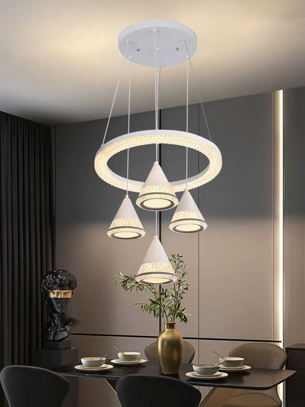 Φωτιστικό οροφής τραπεζαρίας LED - 2150 - 430890 ΦΩΤΙΣΜΟΣ & ΕΝΕΡΓΕΙΑ>Είδη φωτισμού & αναλώσιμα>Φωτιστικά οροφής & τοίχου