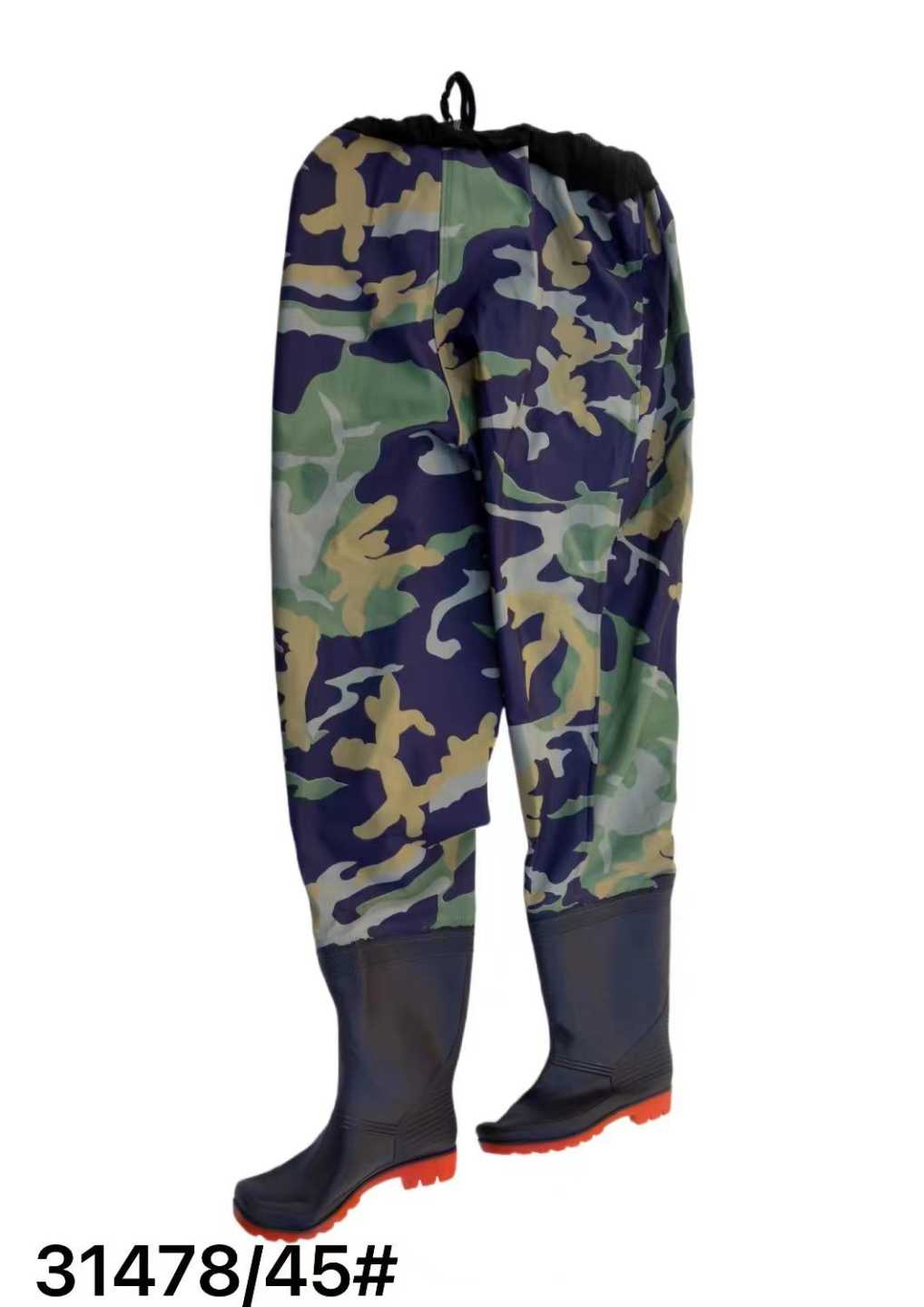 Αδιάβροχο παντελόνι με γαλότσα - Camo - No.45 - 931478 ΕΙΔΗ ΑΛΙΕΙΑΣ>Καρέκλες & είδη ένδυσης
