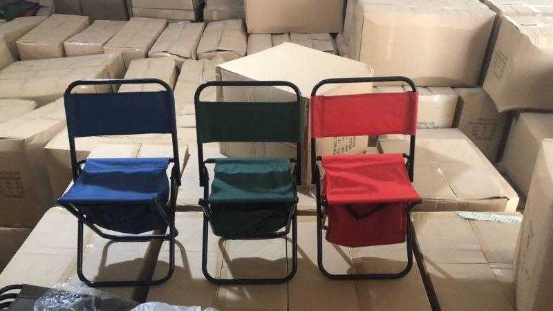 Πτυσσόμενη καρέκλα camping - 1339 - 271024 - Black