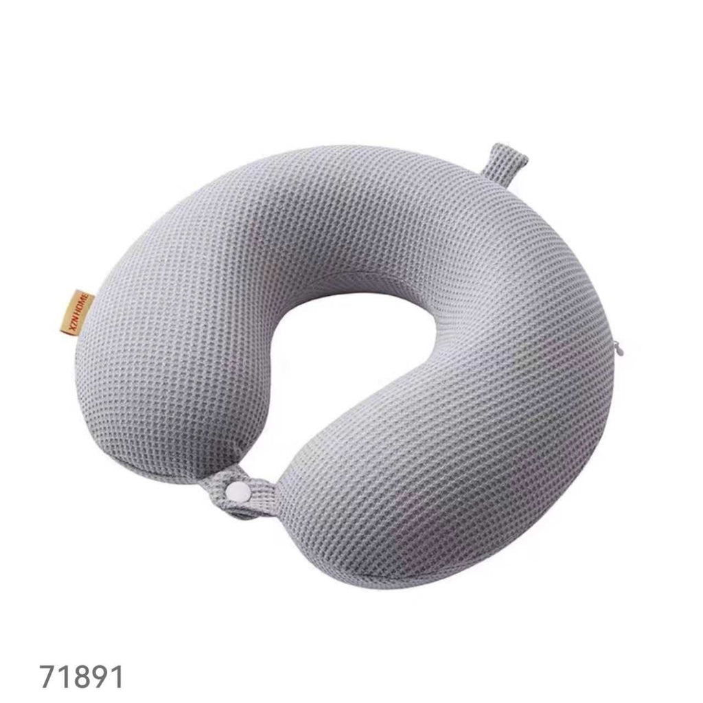 Μαξιλάρι αυχένα ταξιδίου - Memory Foam - 718912 - Grey