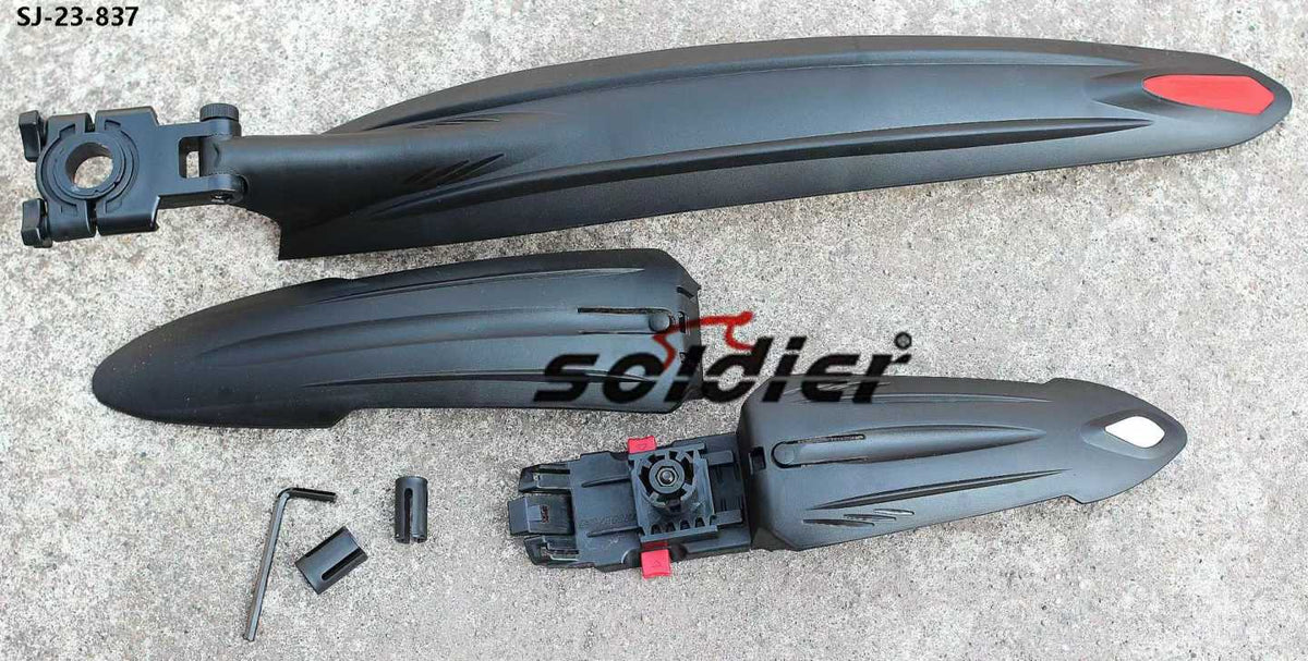 Σετ λασπωτήρες ποδηλάτου εμπρός και πίσω - S23-837 - 650448