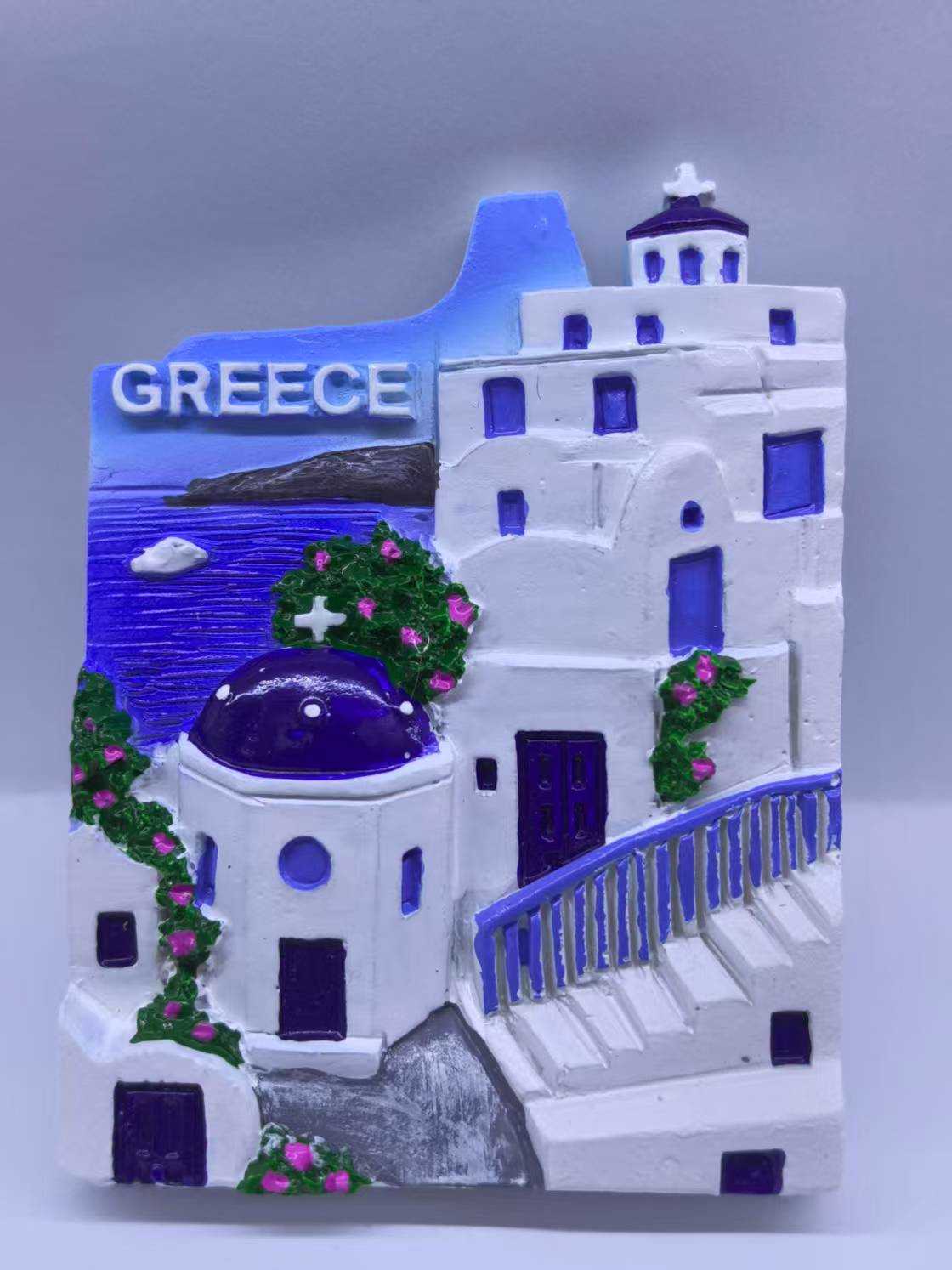 Τουριστικό μαγνητάκι Souvenir - Σετ 12pcs - Greece - 678456