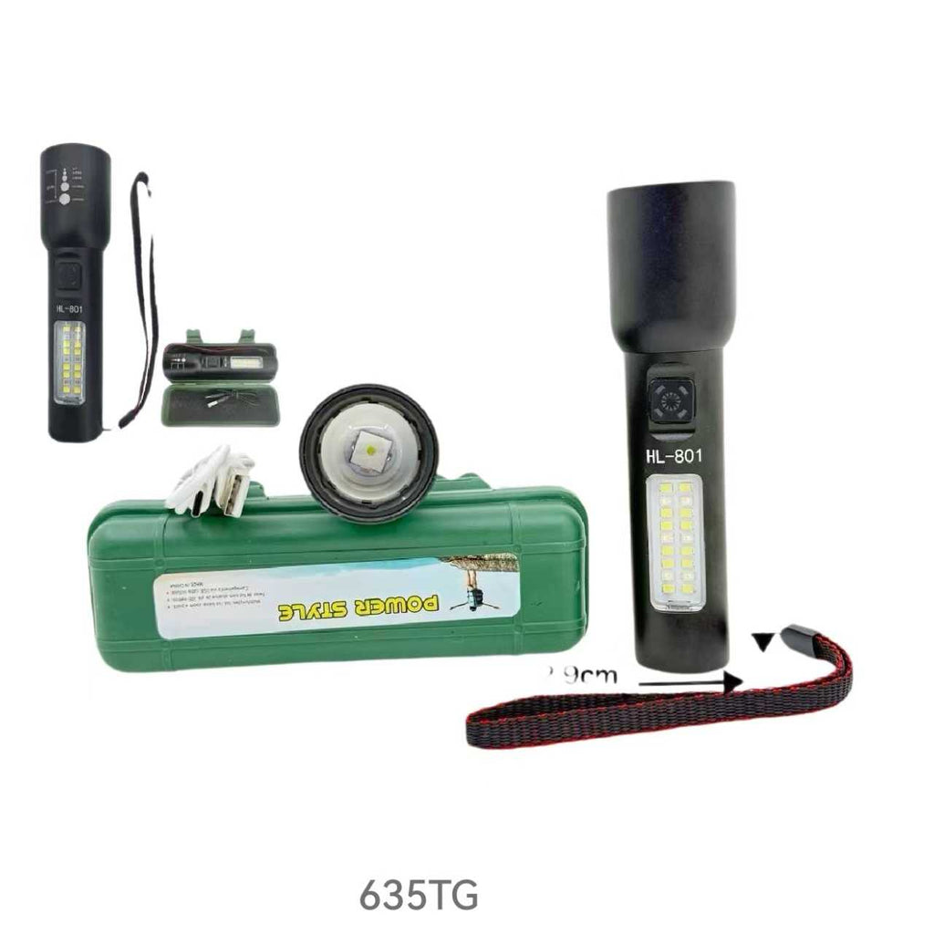 Επαναφορτιζόμενος φακός LED - FA-635 - 817490