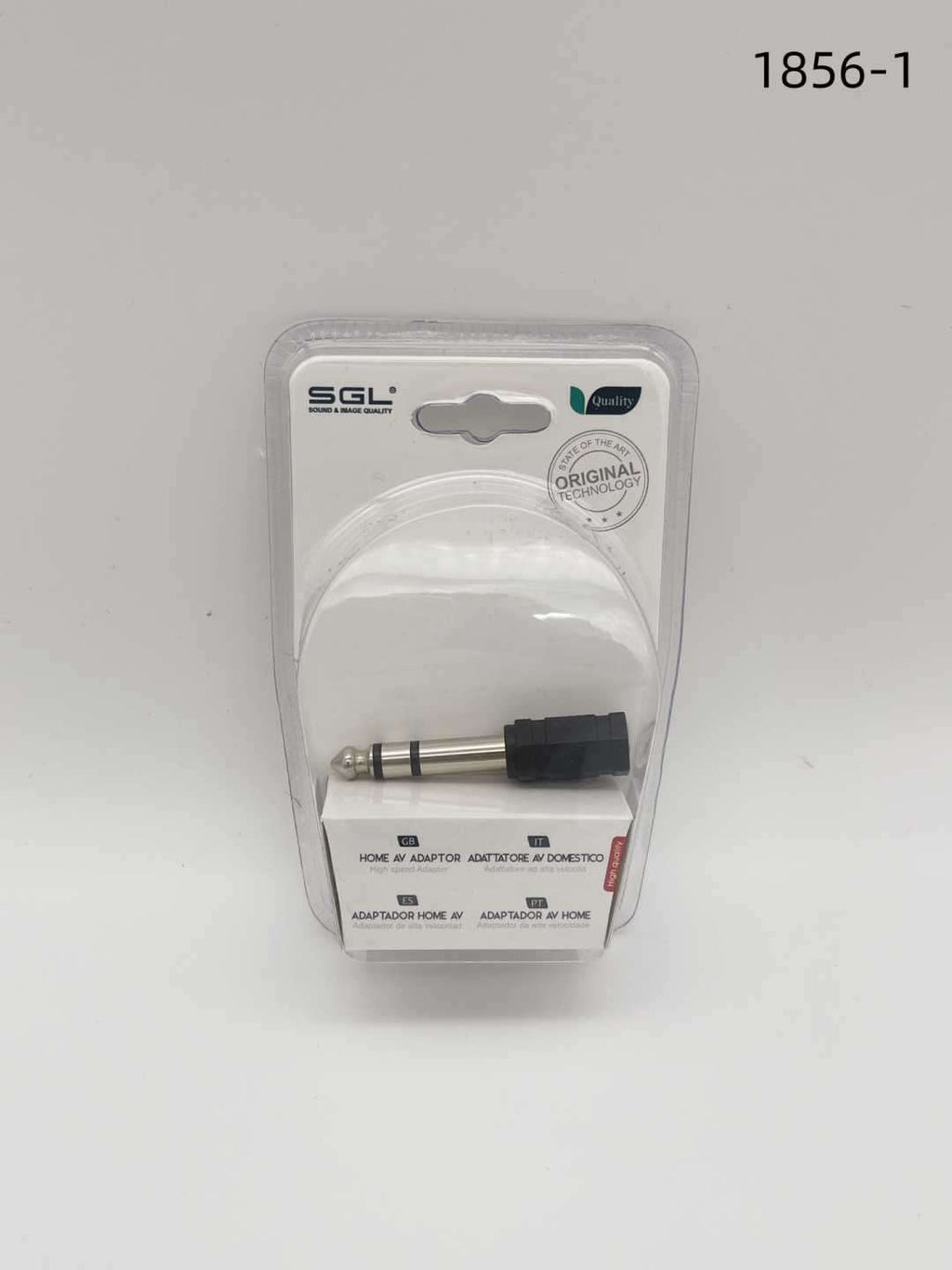 Αντάπτορας ήχου Jack 6.3mm σε 3.5mm - 1856-1 - 098920