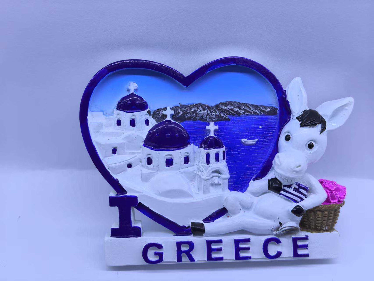 Τουριστικό μαγνητάκι Souvenir - Σετ 12pcs - Greece - 678447
