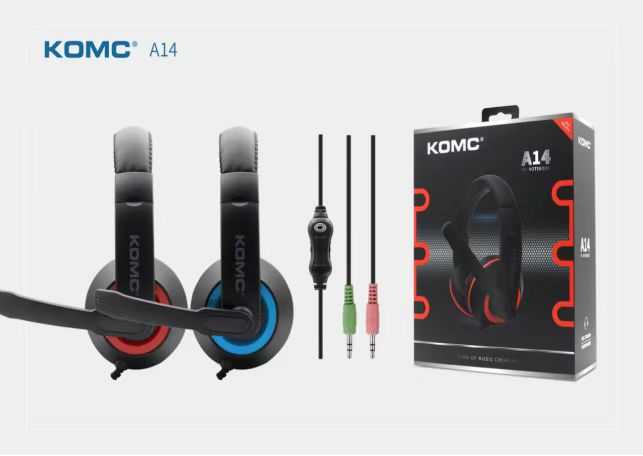 Ενσύρματα ακουστικά Gaming - A14 - 028126 - Red
