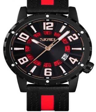 Αναλογικό ρολόι χειρός - Skmei - 9202 - Red