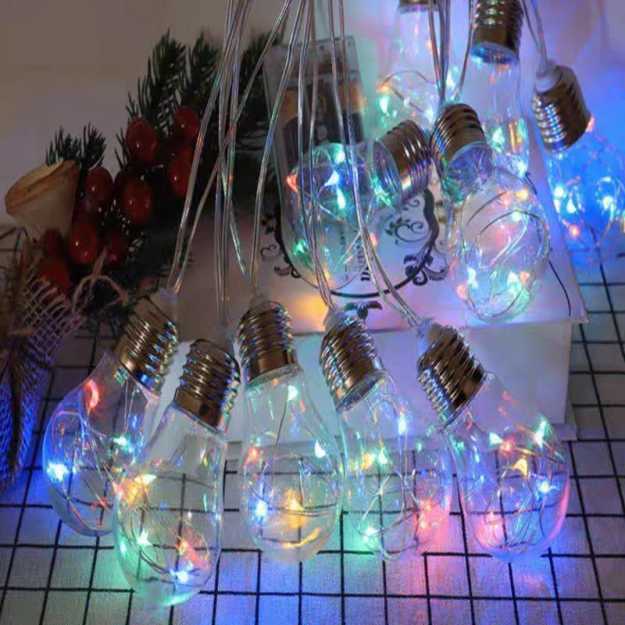 Χριστουγεννιάτικα φώτα LED - Globe - 10/6cm - 272389 - RGB